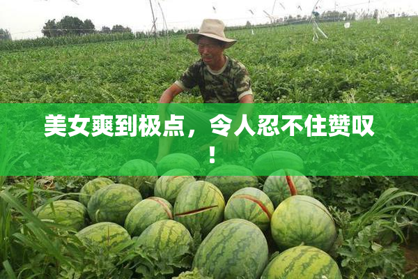 美女爽到极点，令人忍不住赞叹！