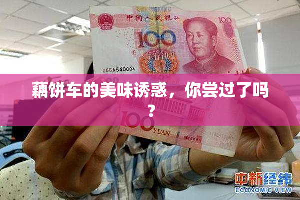 藕饼车的美味诱惑，你尝过了吗？