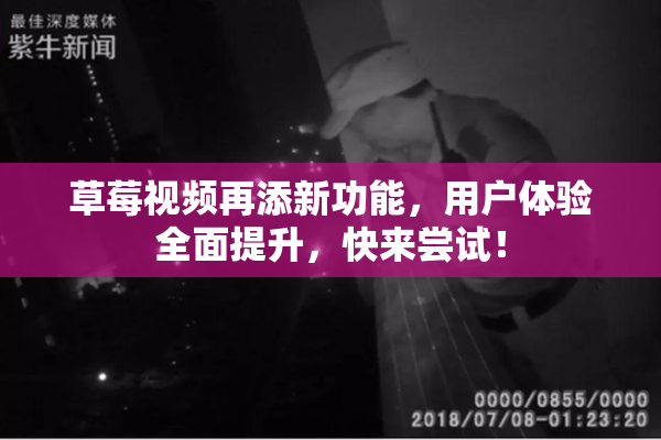 草莓视频再添新功能，用户体验全面提升，快来尝试！