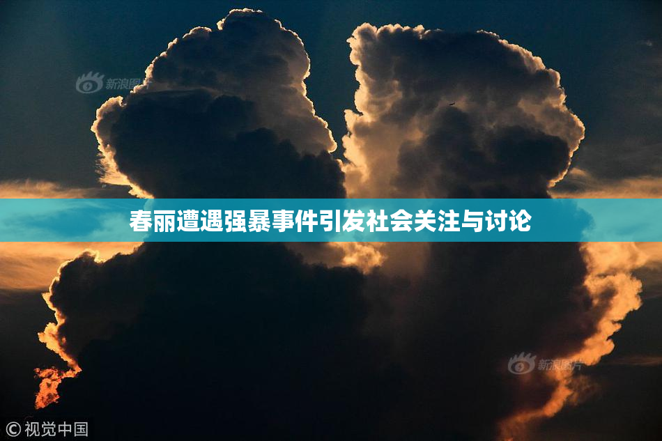 春丽遭遇强暴事件引发社会关注与讨论