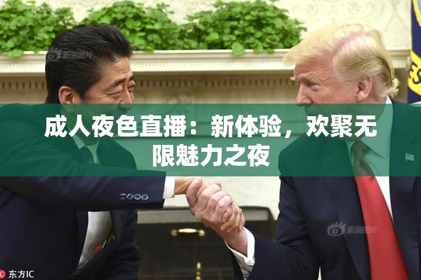 成人夜色直播：新体验，欢聚无限魅力之夜