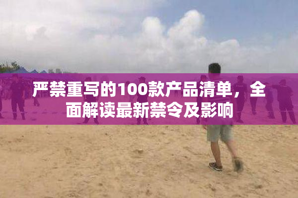 严禁重写的100款产品清单，全面解读最新禁令及影响
