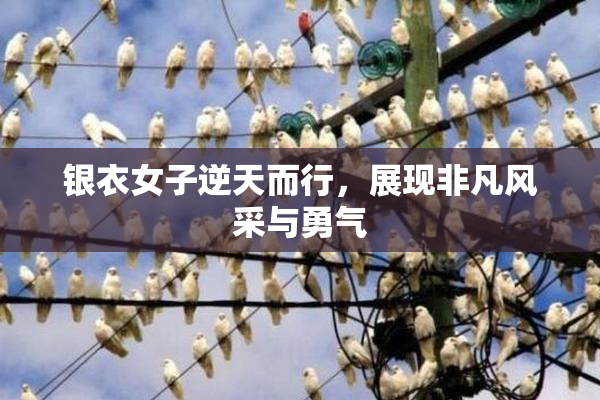 银衣女子逆天而行，展现非凡风采与勇气