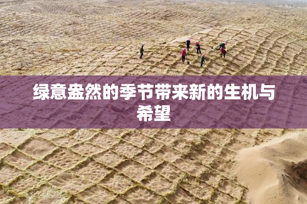 绿意盎然的季节带来新的生机与希望