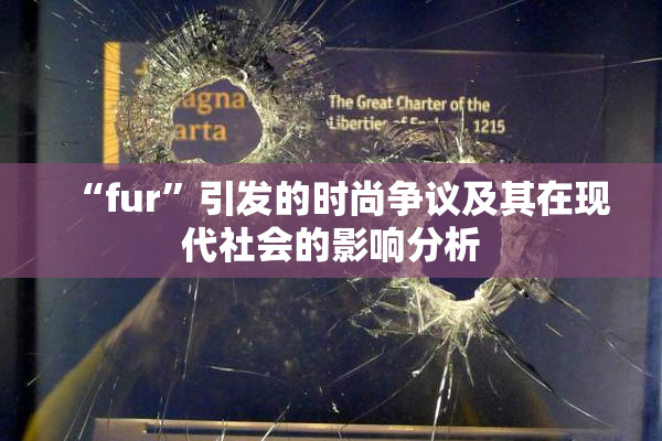 “fur”引发的时尚争议及其在现代社会的影响分析