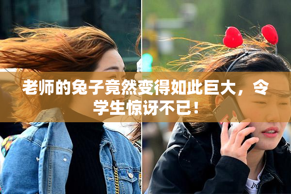 老师的兔子竟然变得如此巨大，令学生惊讶不已！