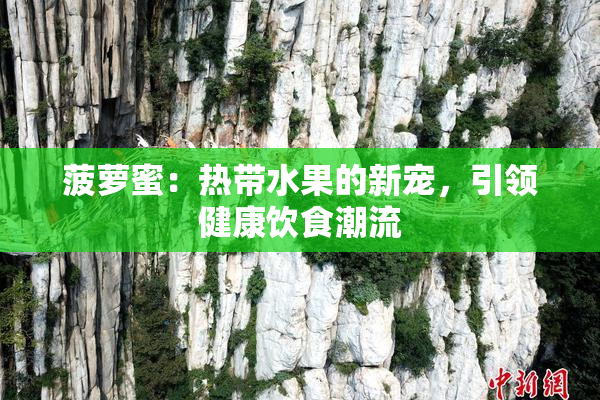 菠萝蜜：热带水果的新宠，引领健康饮食潮流