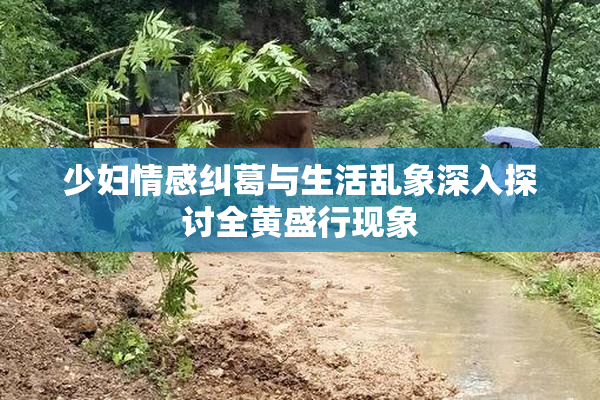 少妇情感纠葛与生活乱象深入探讨全黄盛行现象