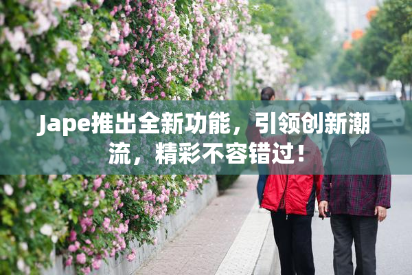 Jape推出全新功能，引领创新潮流，精彩不容错过！