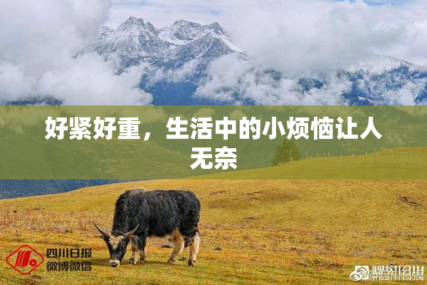 好紧好重，生活中的小烦恼让人无奈