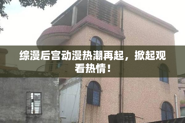 综漫后宫动漫热潮再起，掀起观看热情！
