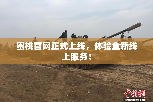 蜜桃官网正式上线，体验全新线上服务！