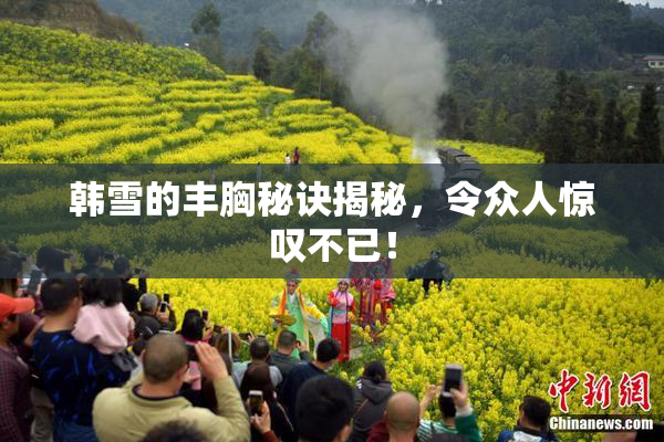 韩雪的丰胸秘诀揭秘，令众人惊叹不已！