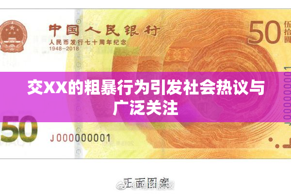 交XX的粗暴行为引发社会热议与广泛关注