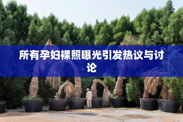 所有孕妇裸照曝光引发热议与讨论