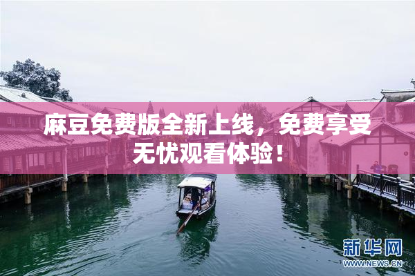 麻豆免费版全新上线，免费享受无忧观看体验！