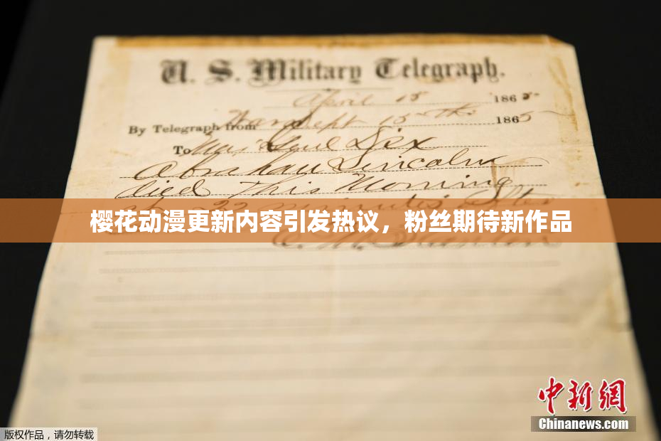 樱花动漫更新内容引发热议，粉丝期待新作品