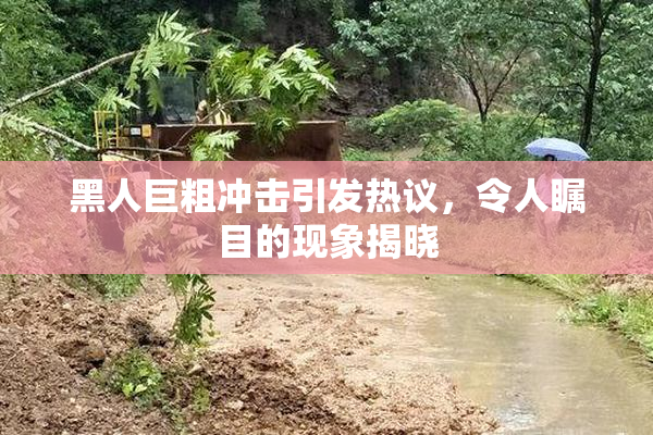黑人巨粗冲击引发热议，令人瞩目的现象揭晓