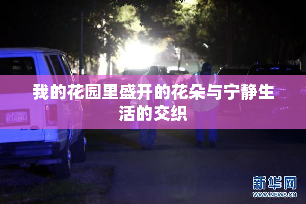 我的花园里盛开的花朵与宁静生活的交织