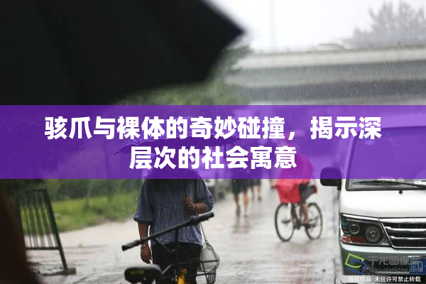 骇爪与裸体的奇妙碰撞，揭示深层次的社会寓意