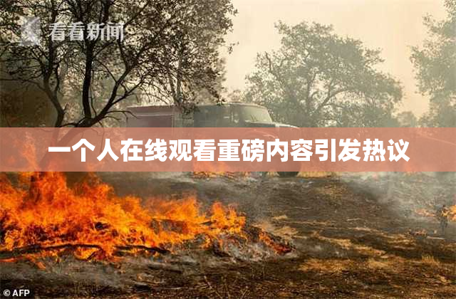 一个人在线观看重磅内容引发热议