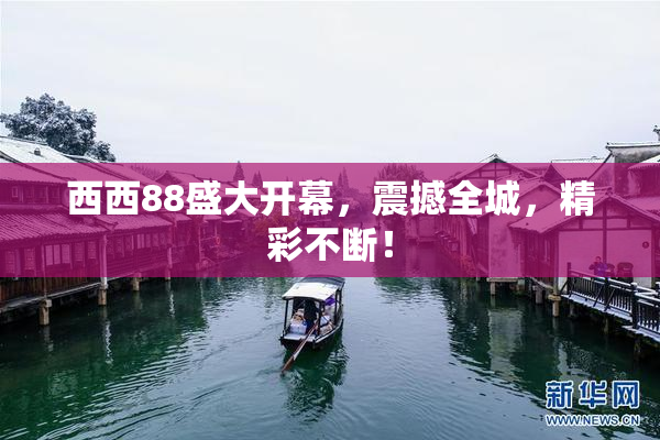 西西88盛大开幕，震撼全城，精彩不断！
