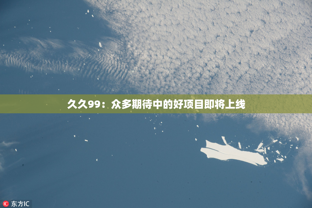 久久99：众多期待中的好项目即将上线