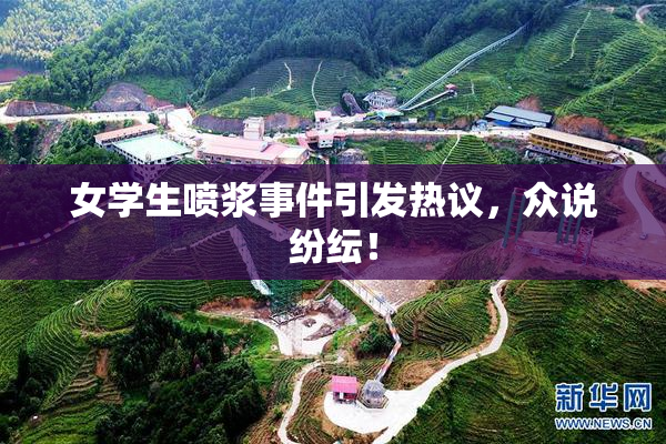 女学生喷浆事件引发热议，众说纷纭！