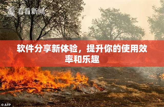 软件分享新体验，提升你的使用效率和乐趣