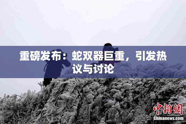 重磅发布：蛇双器巨重，引发热议与讨论