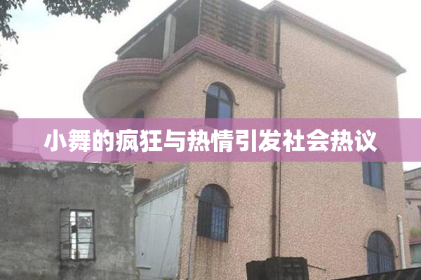小舞的疯狂与热情引发社会热议