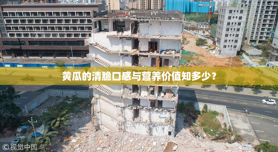 黄瓜的清脆口感与营养价值知多少？