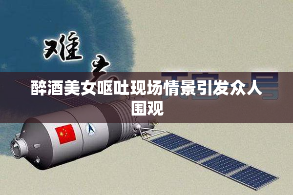 醉酒美女呕吐现场情景引发众人围观