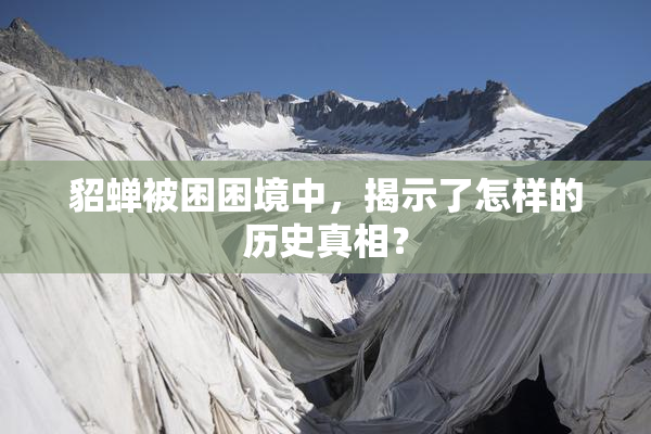 貂蝉被困困境中，揭示了怎样的历史真相？