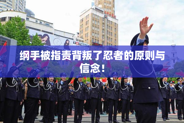 纲手被指责背叛了忍者的原则与信念！