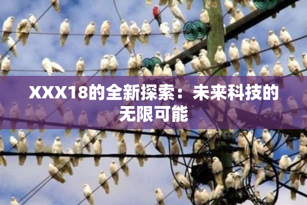 XXX18的全新探索：未来科技的无限可能