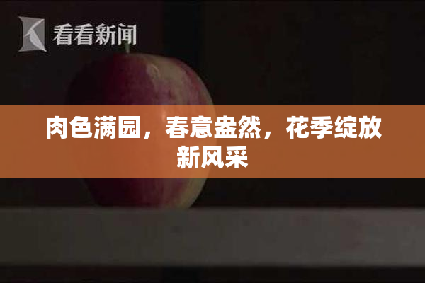 肉色满园，春意盎然，花季绽放新风采