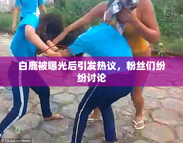 白鹿被曝光后引发热议，粉丝们纷纷讨论