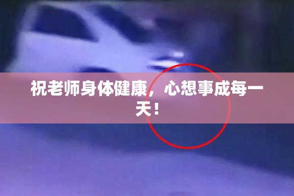 祝老师身体健康，心想事成每一天！