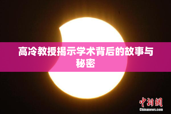 高冷教授揭示学术背后的故事与秘密