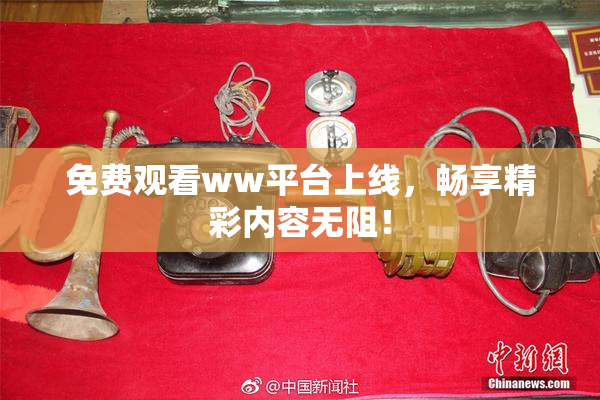 免费观看ww平台上线，畅享精彩内容无阻！