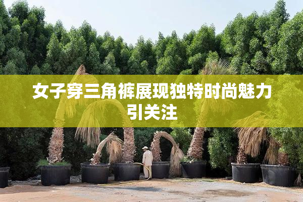 女子穿三角裤展现独特时尚魅力引关注