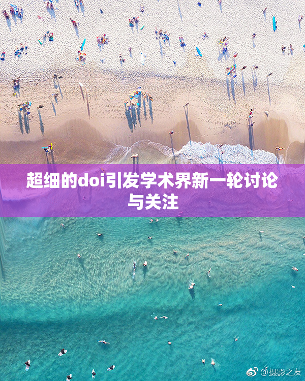 超细的doi引发学术界新一轮讨论与关注