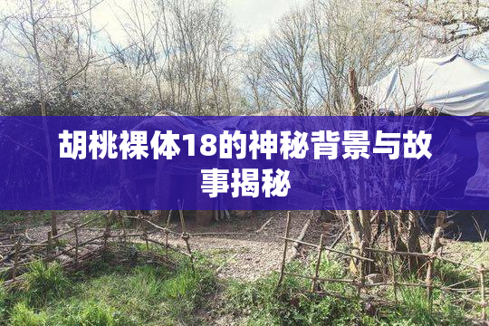 胡桃裸体18的神秘背景与故事揭秘