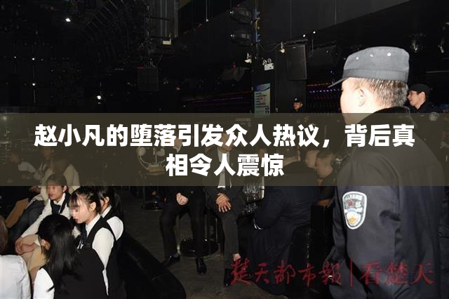 赵小凡的堕落引发众人热议，背后真相令人震惊