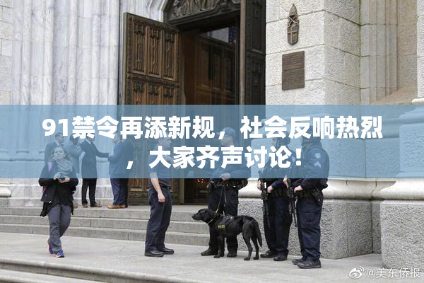 91禁令再添新规，社会反响热烈，大家齐声讨论！