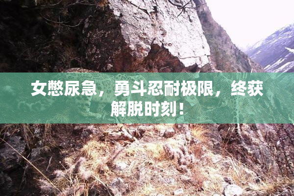 女憋尿急，勇斗忍耐极限，终获解脱时刻！