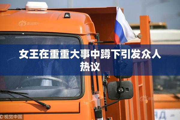 女王在重重大事中蹲下引发众人热议