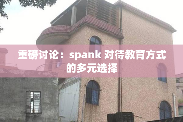 重磅讨论：spank 对待教育方式的多元选择