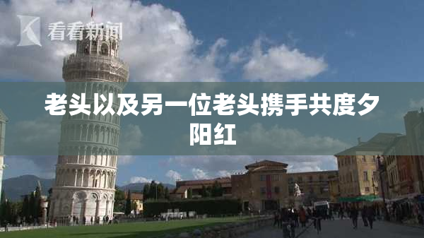 老头以及另一位老头携手共度夕阳红